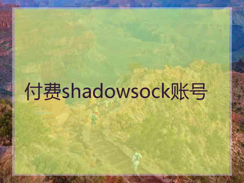 付费shadowsock账号