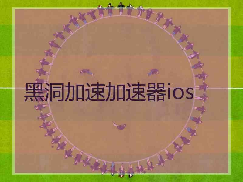 黑洞加速加速器ios