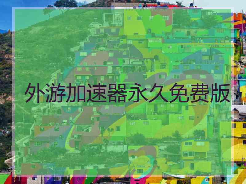 外游加速器永久免费版