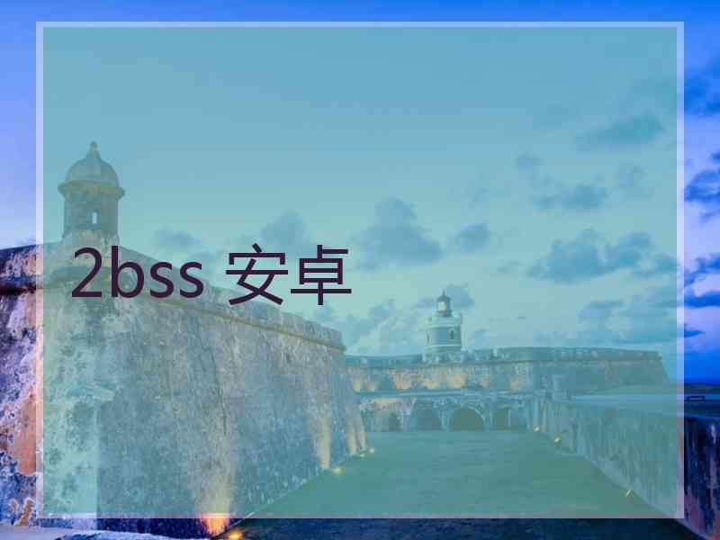 2bss 安卓